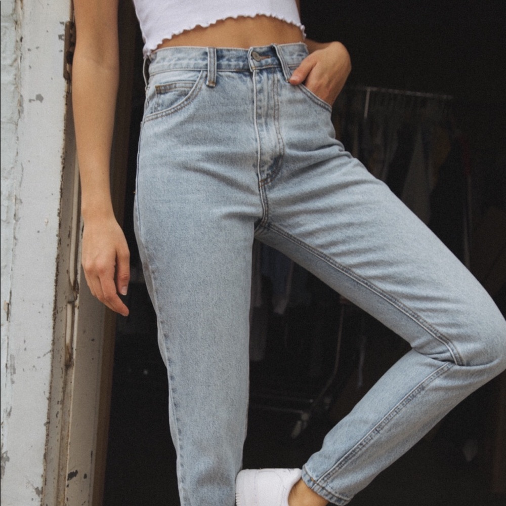 brandy melville jane denim pants jeans medium